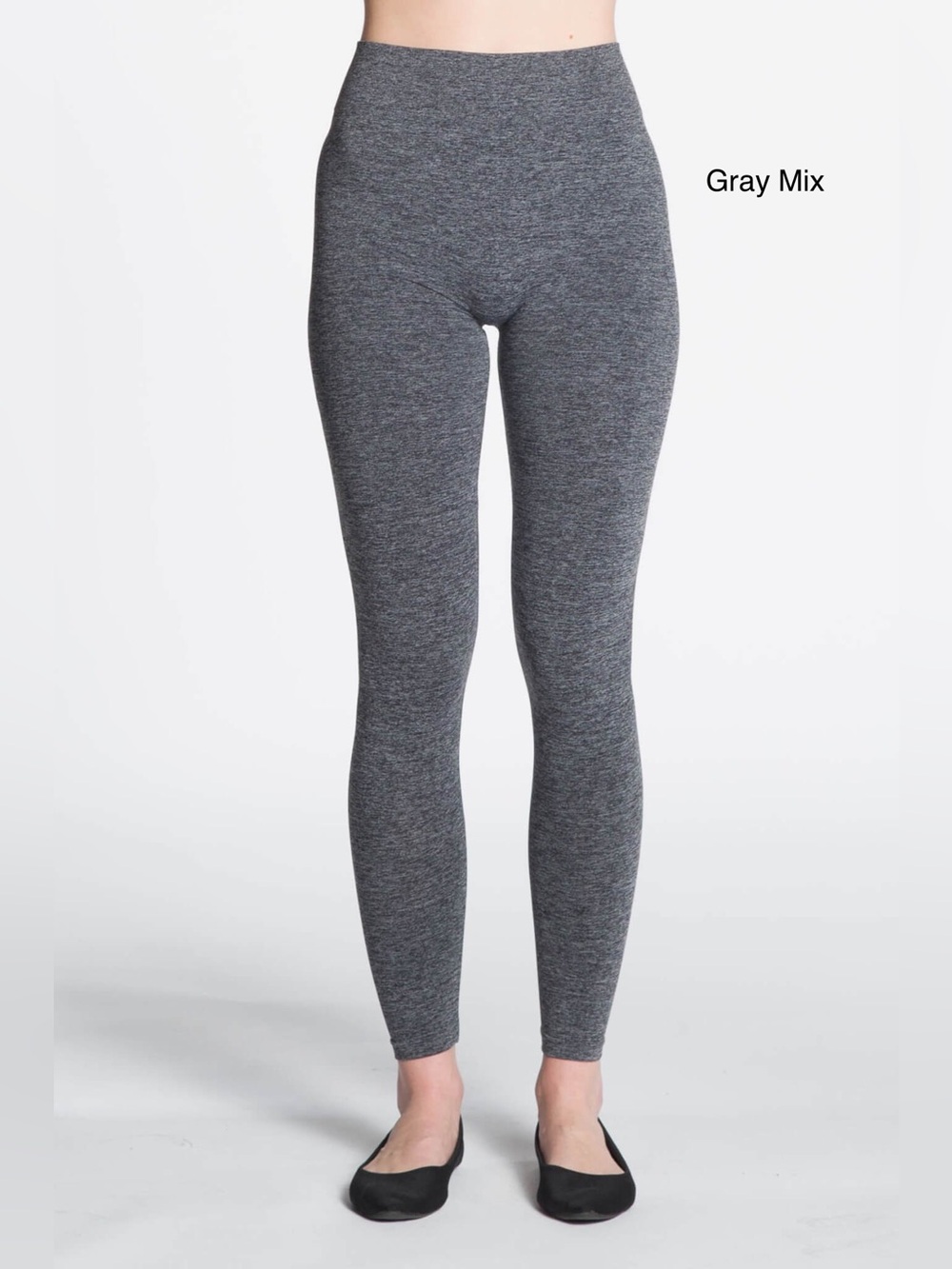 Fleece Lined-The Perfect Fit Legging by DKR & Co.-Gray Mix